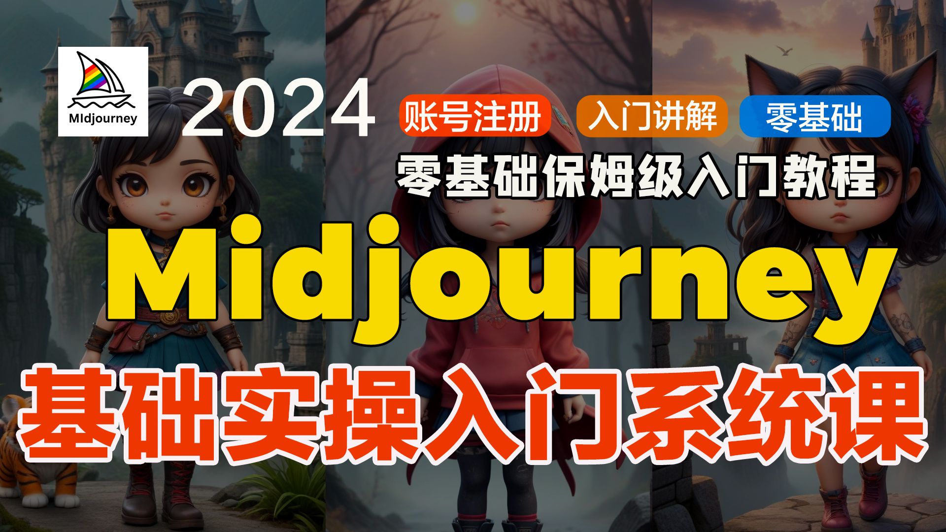 【AI绘画商业教程】 Midjourney零基础入门到精通商业案例教程,ai绘画+摄影+广告制作+平面设计+电商海报+商单变现!哔哩哔哩bilibili