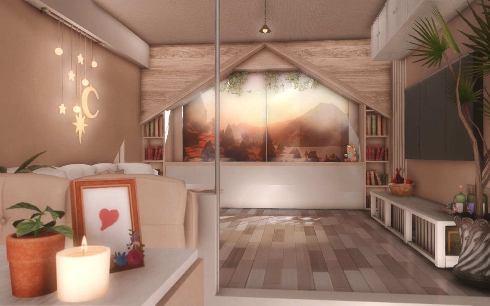 ff14装修白棕咖啡店m房装修