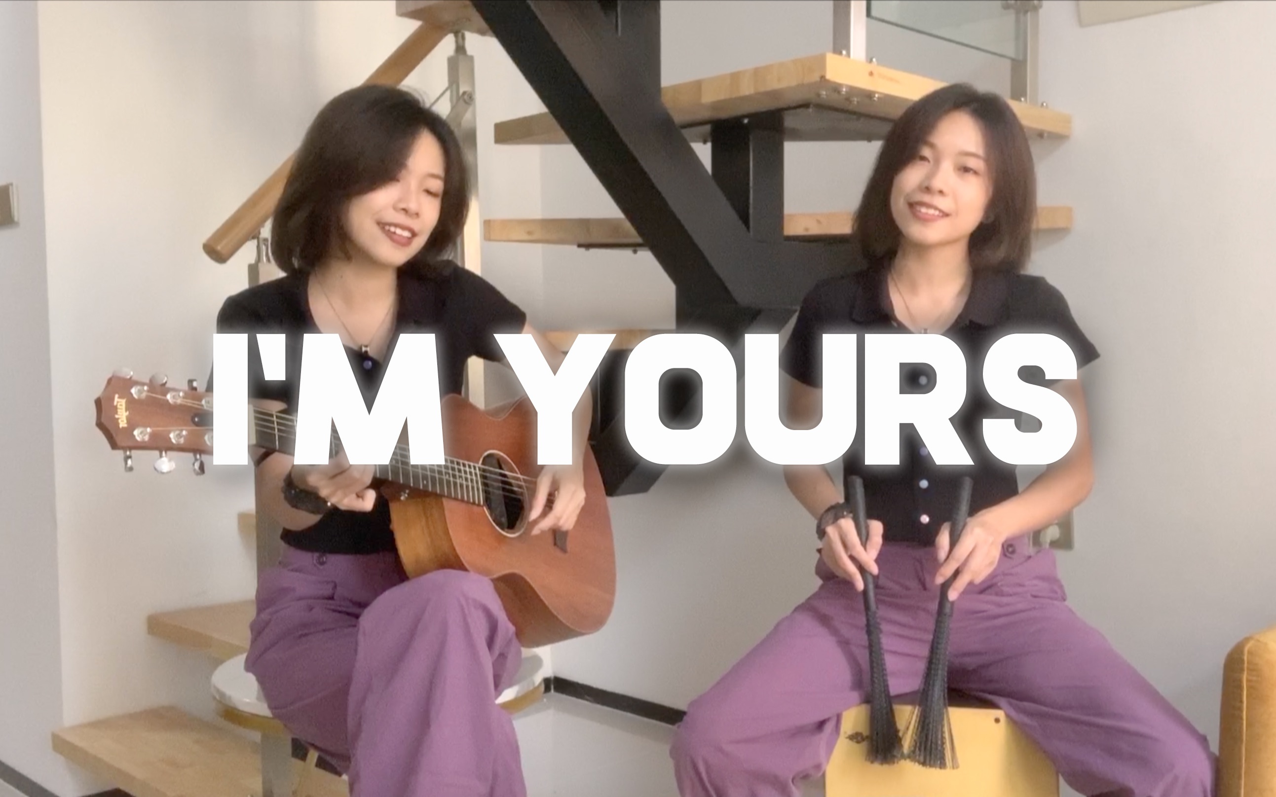 [图]一人乐队之double快乐静——《I'm yours》-Jason Mraz.