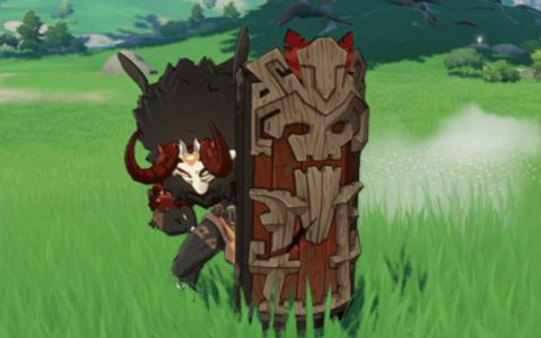 原神-刻晴酱如何对付盾牌ntr(牛头人)