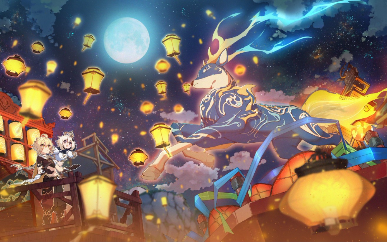 【朦胧如雪】璃月海灯节完结剧情动画和璃月主线剧情