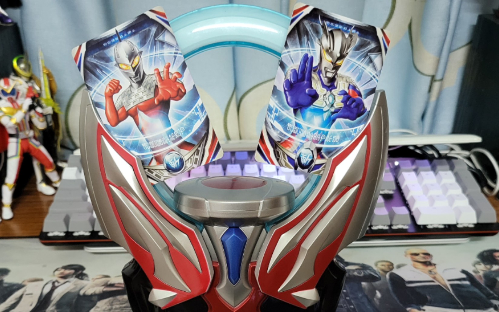 ur欧布圆环欧布奥特曼智勇形态艾梅利姆头镖父子之力借我一用