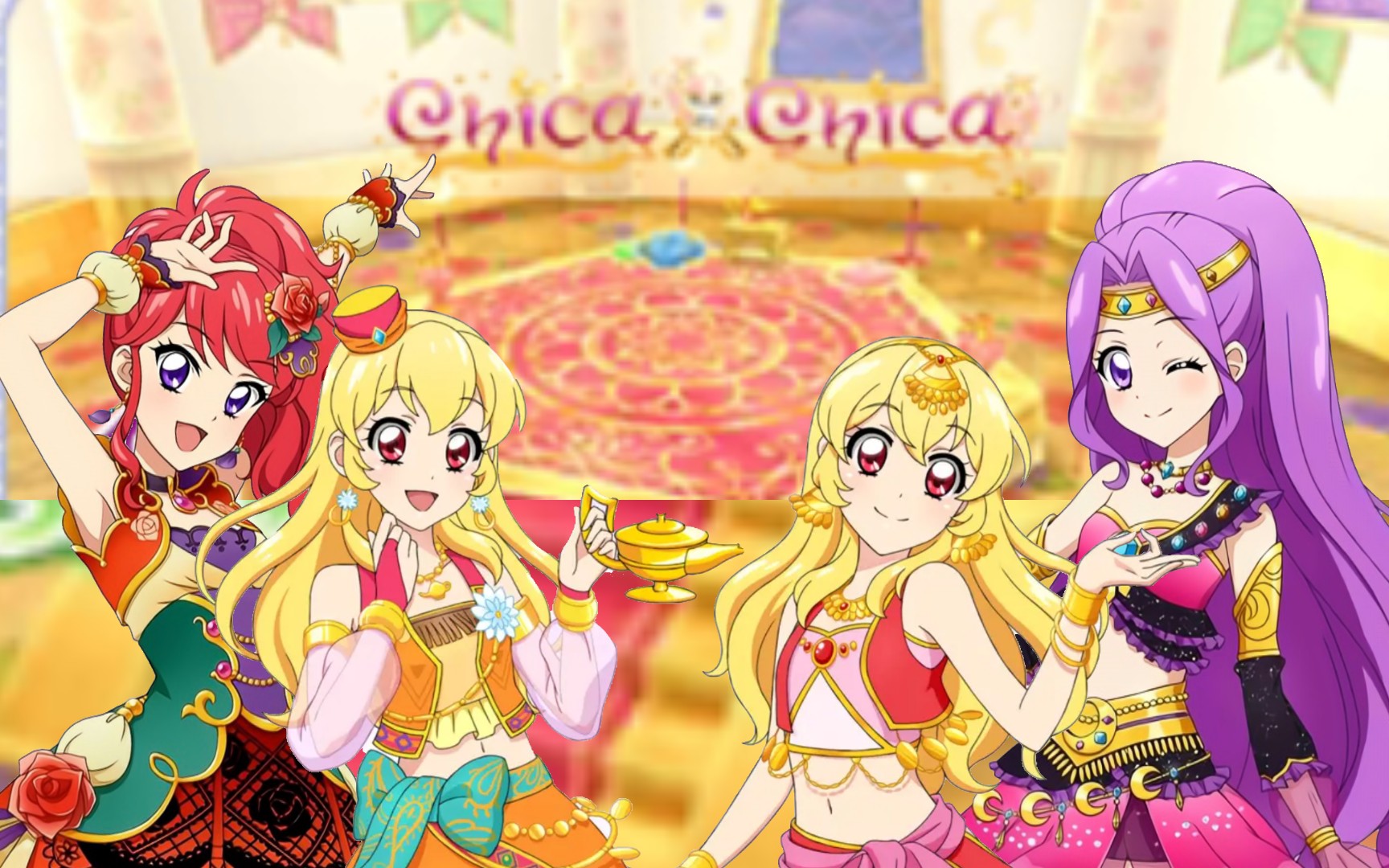 莓殿热情舞步 与莓月&珠璃的异域风情(3ds偶像活动)