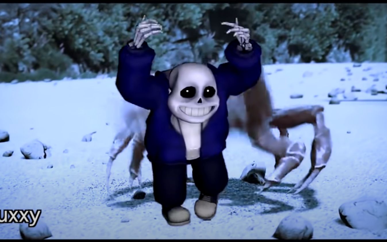 传说之下不同风格的sans处刑曲狂妄之人