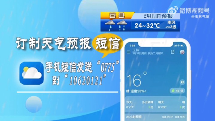 6.2 玉林天气预报