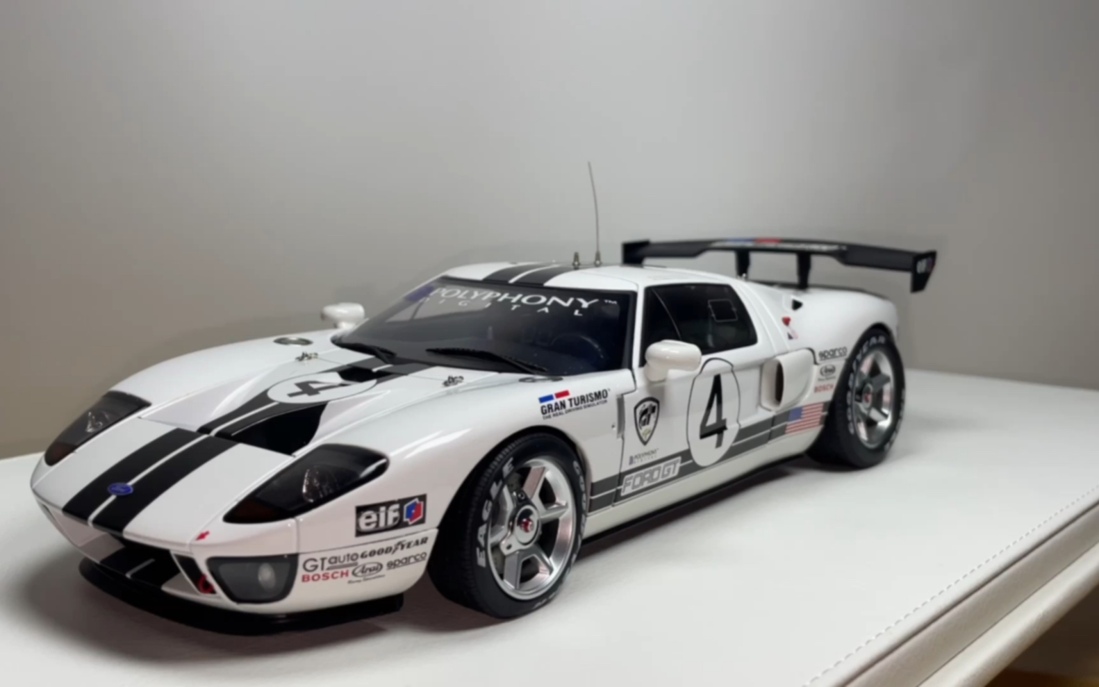 autoart奥拓1/18福特游戏版 for gt40 lm ps5合金汽车模型车模