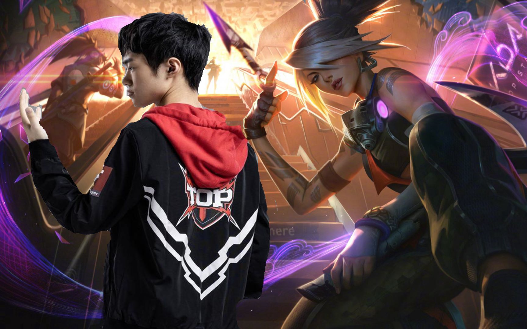 最近左手knight总想着阿卡丽,来看看rank里操作如何