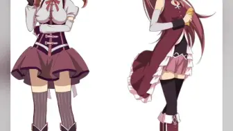 【魔圆】假如学姐和杏子交换配色