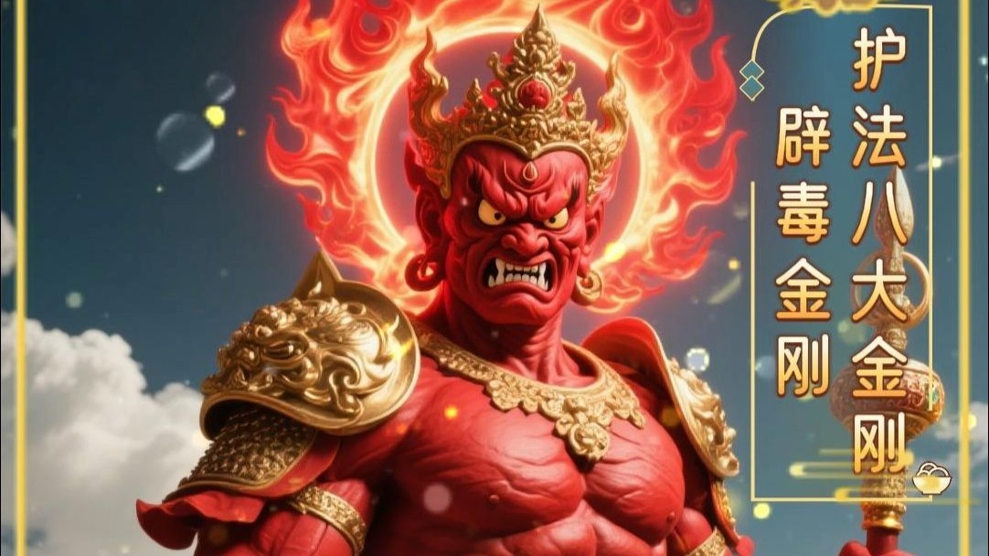 护法八大金刚 辟毒金刚