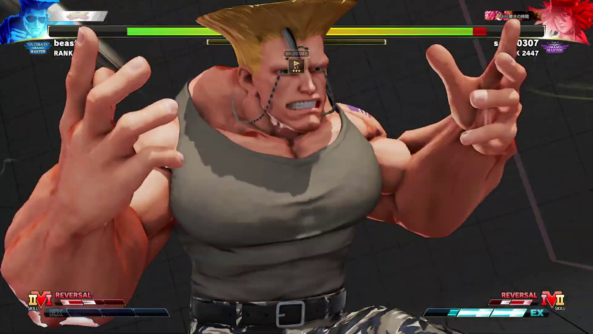 街霸5梅原大吾古烈冠军赛超级火力的音爆