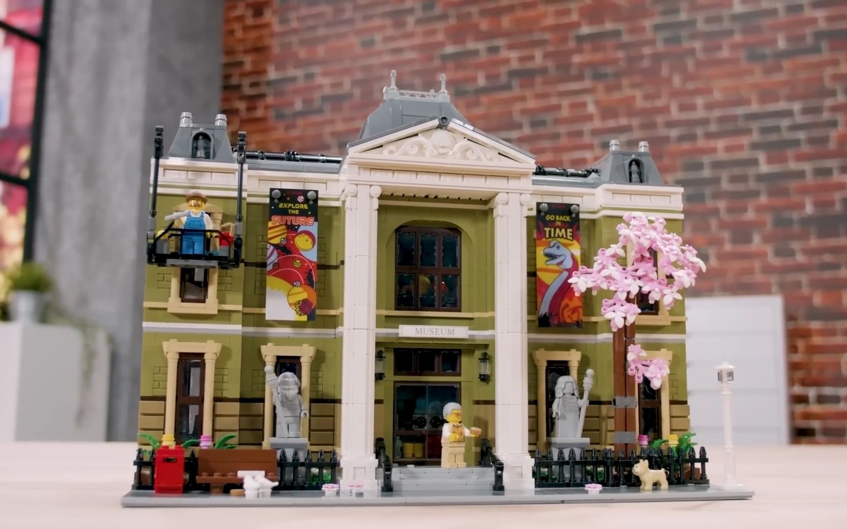 乐高新街景自然历史博物馆设计师介绍