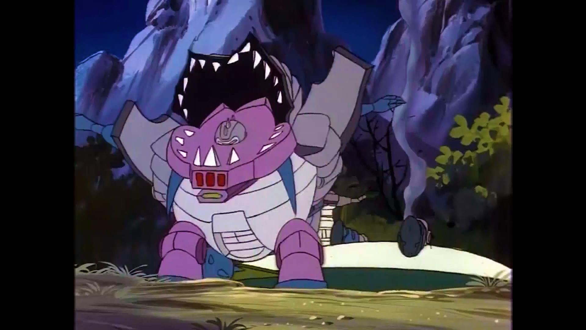 名场面:鲨鱼精手里拿的流星锤最后变成了尾巴【变形金刚】