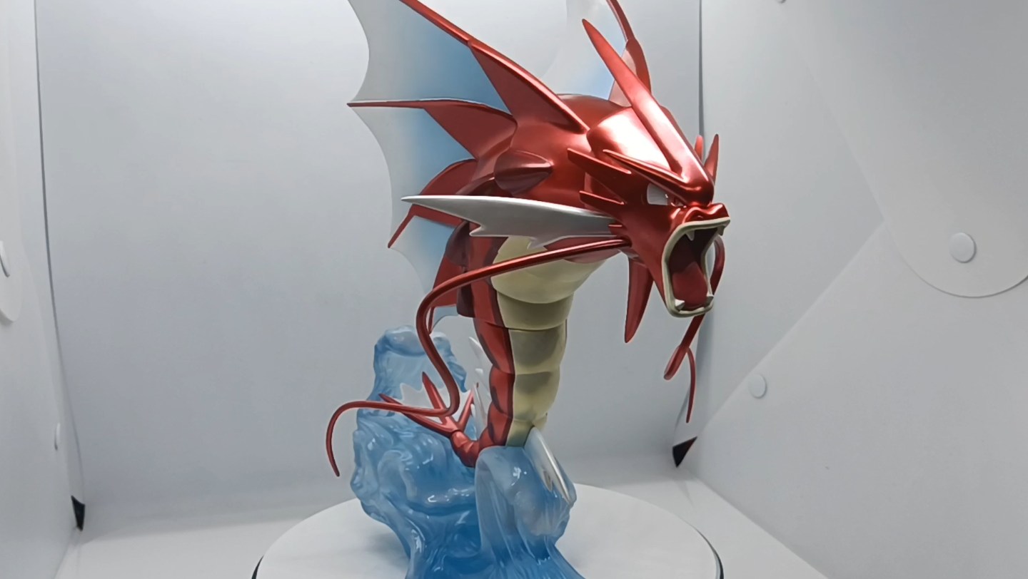 宝可梦模型 1比20比例 金属漆面 闪光色mega暴鲤龙