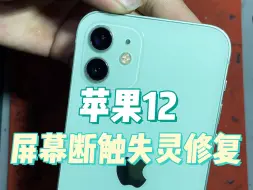 Télécharger la video: 苹果12屏幕断触失灵修复！