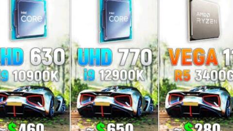 Vega 11 vs sale intel uhd 630