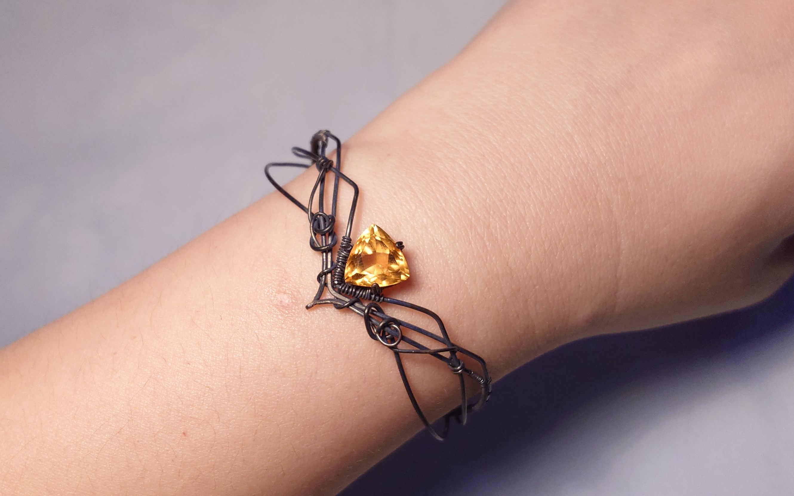 【超简单】《威仪》精灵风绕线手镯教程