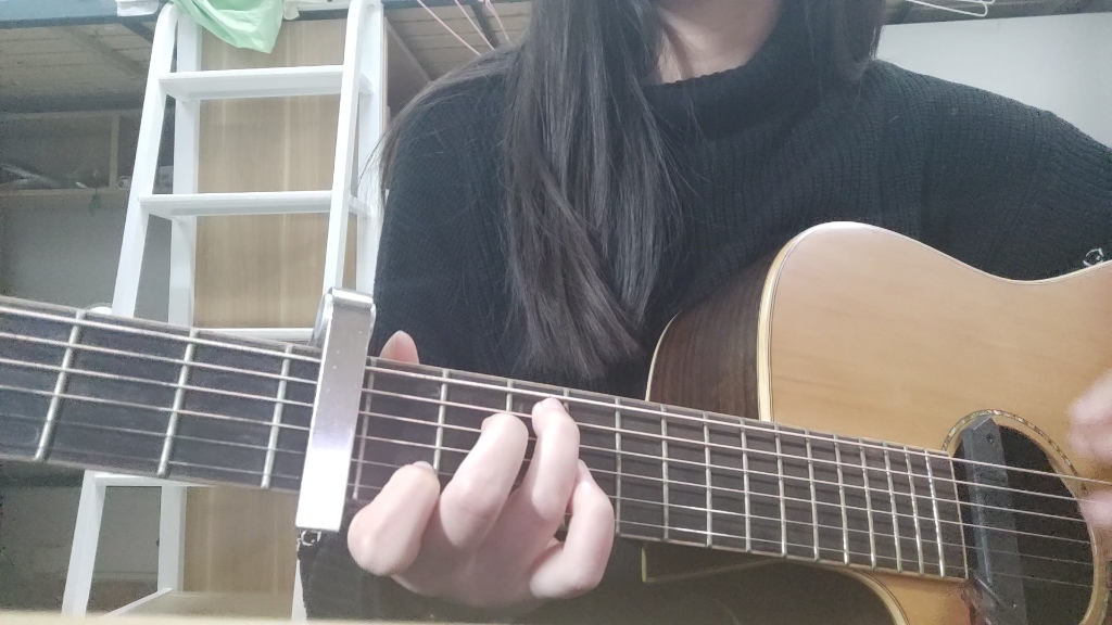 刺客伍六七阿七发条月亮吉他翻唱