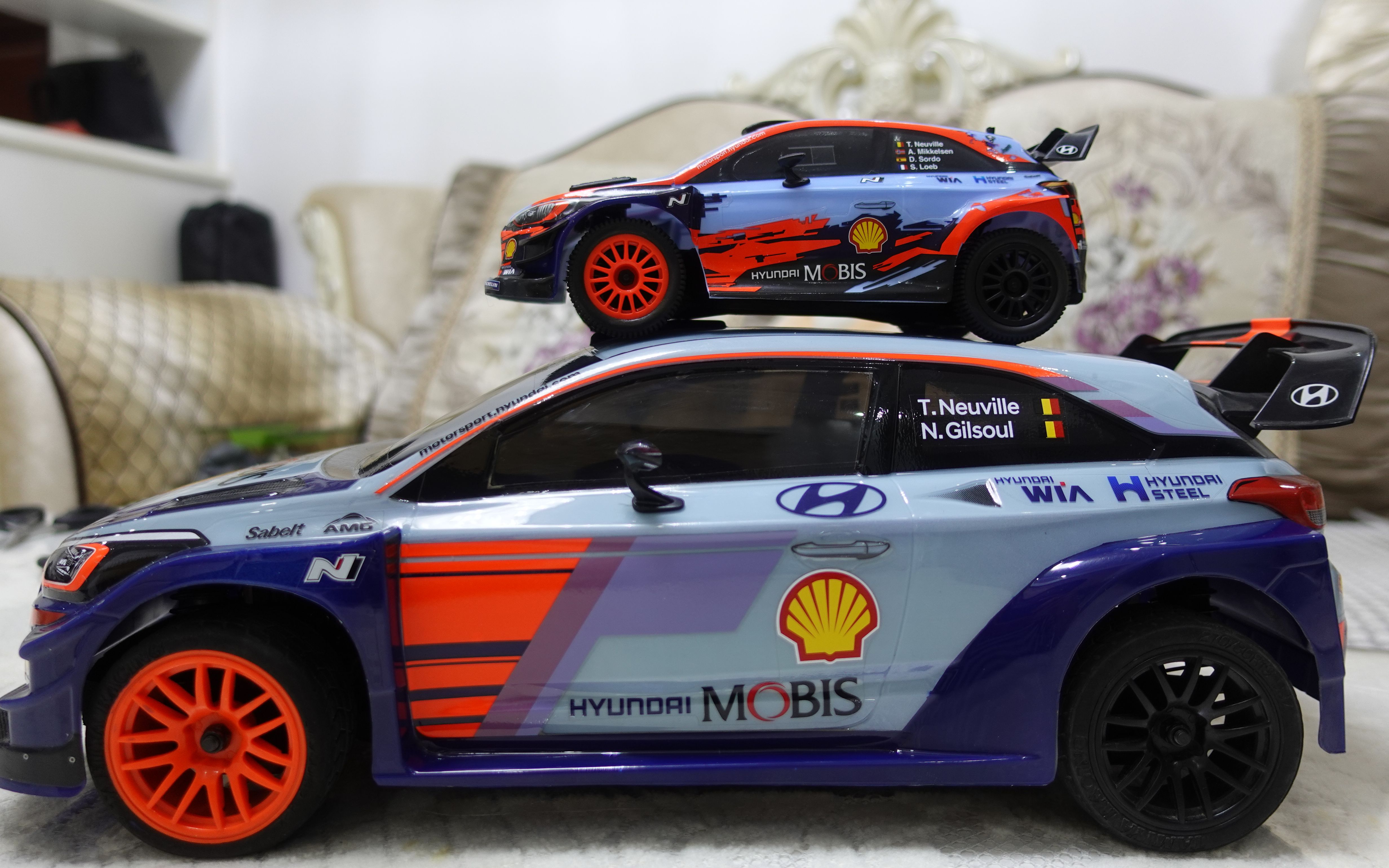 【原创】模型开箱 1/24 现代i20 wrc rc 遥控模型 赛车 拉力赛车 开箱