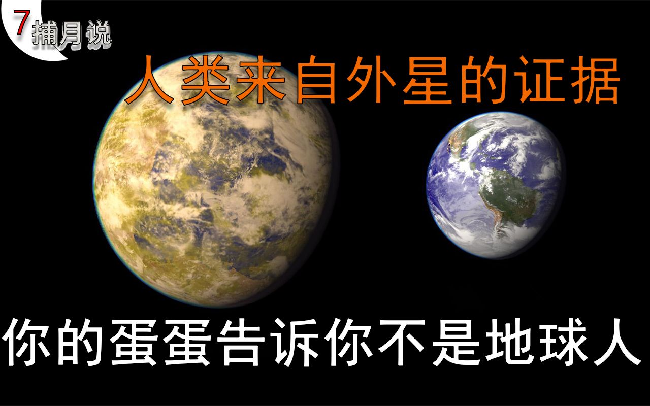 [图]你的睾丸证明你不是地球人，人类来自外星的证据【捕月说第7期】