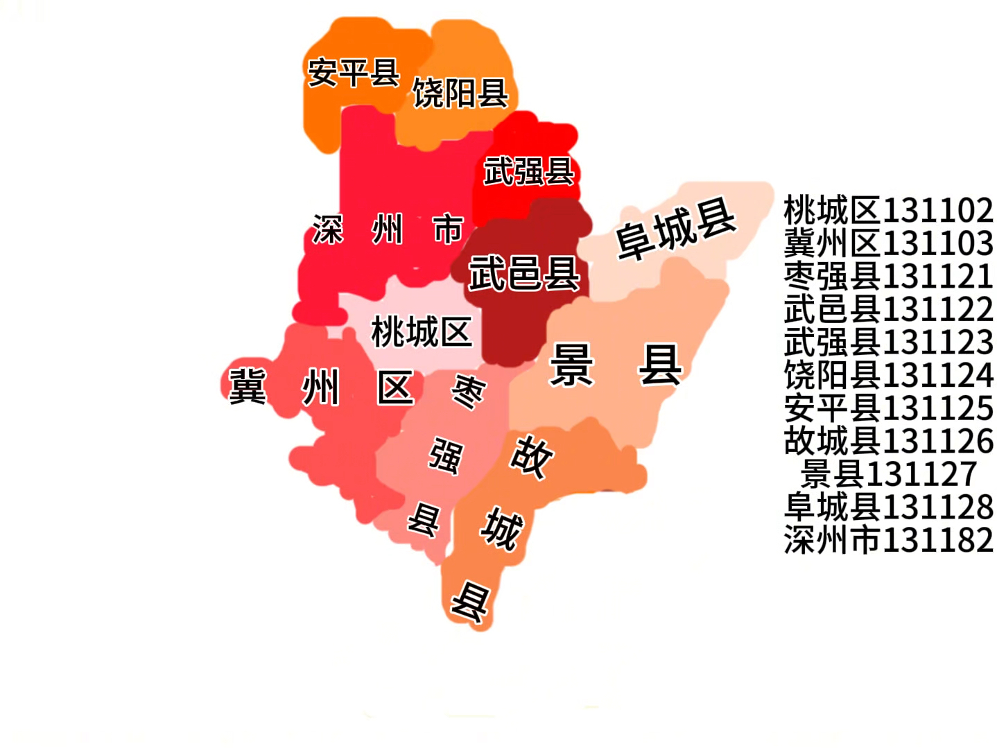 【新版】衡水区划以及区划代码大变迁哔哩哔哩bilibili