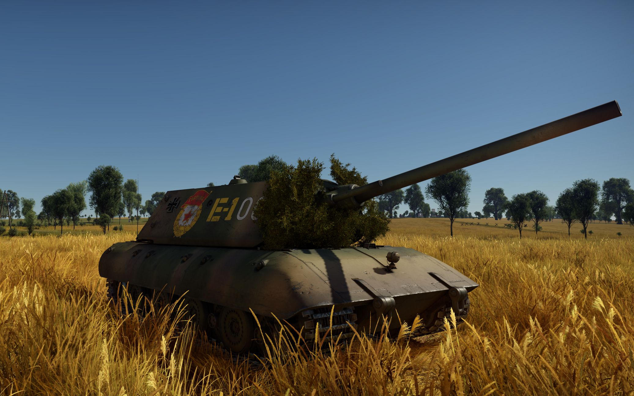 能抗能打大肉馅——德国末日重坦e100实战一览