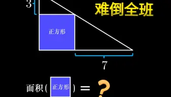 对称思维巧解小学面积附加题！