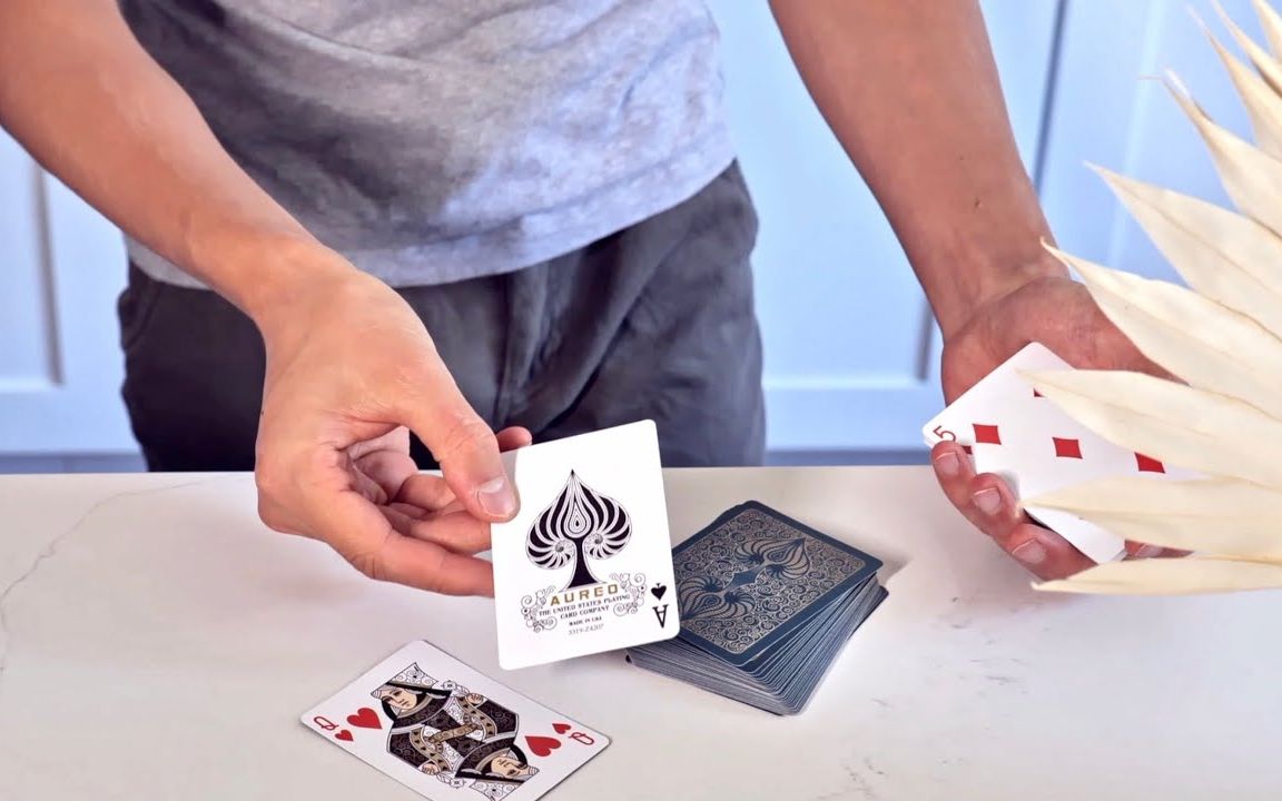 [图]Shin Lim：教你如何射牌刚好切到Ace！