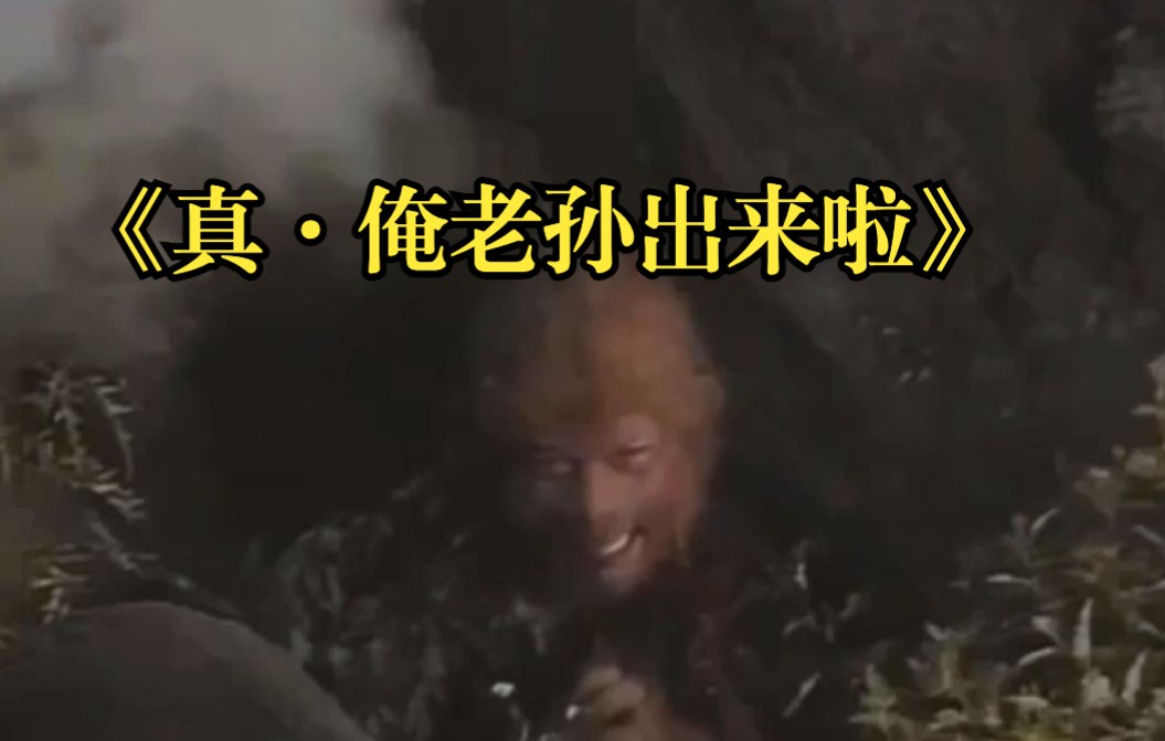 俺老孙出来啦!哇哈哈哈哈哈哈