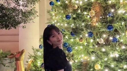 【金智秀jisoo】秀秀with圣诞树90
