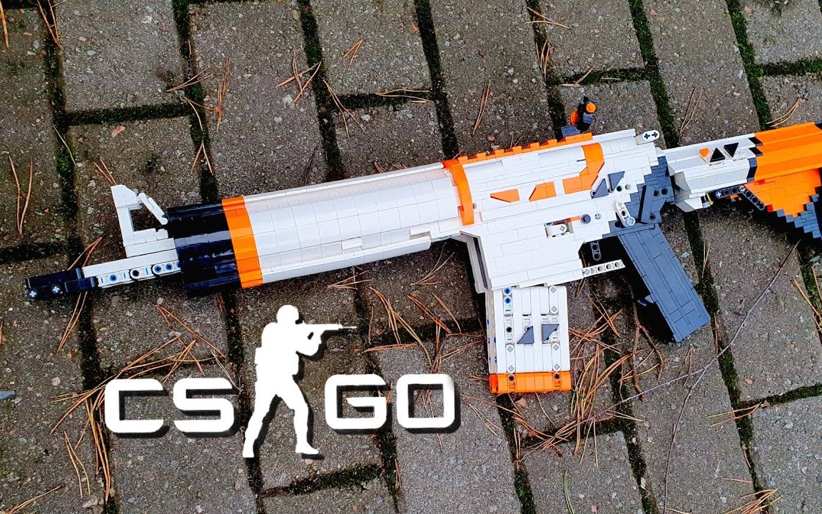 【搬运/图纸购买链接】LEGO M4A4 asiimov tutorial instructions Kevin183哔哩哔哩bilibili