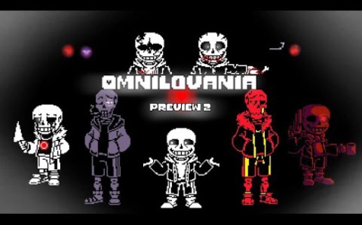 [图][ 各种版本的狂妄之人 - 7周年庆 预览版本 ]{Undertale's 7th Anniversary} Omnilovania Preview 2!!!!