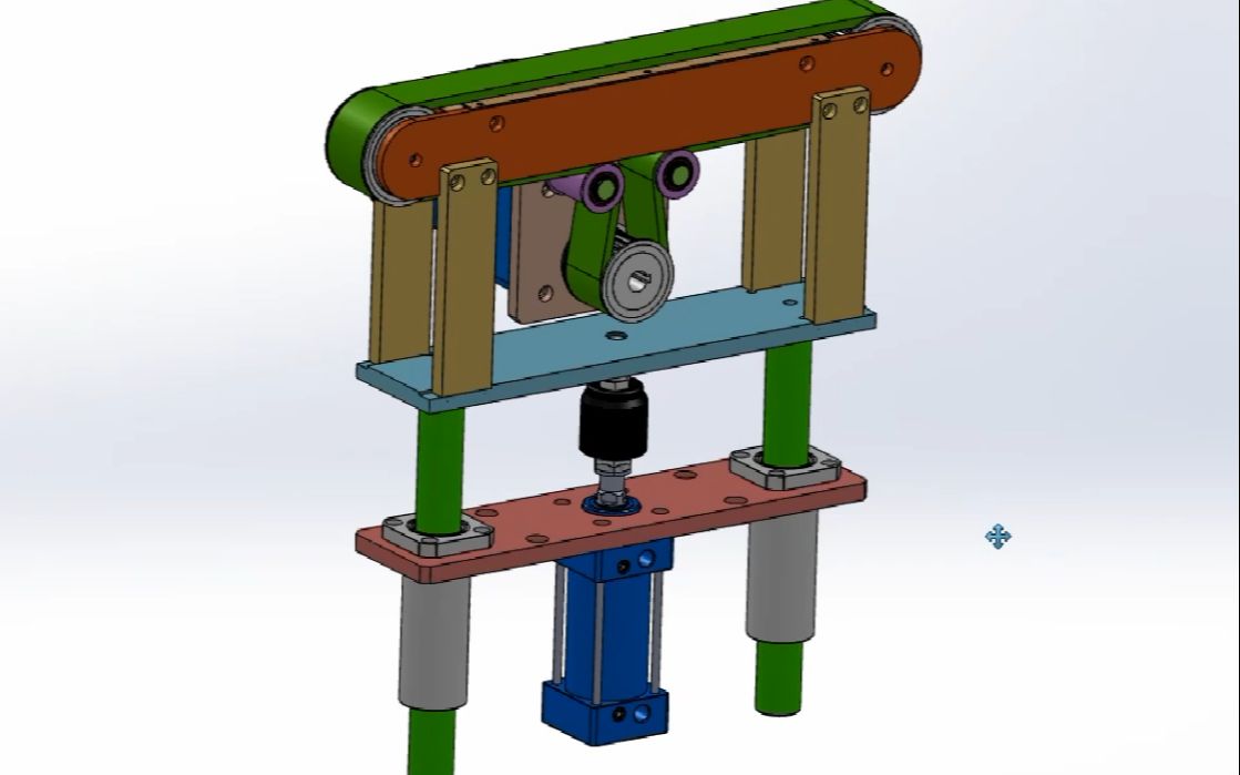 气缸顶升同步带输送模组气缸顶升模块的分析讲解