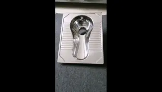 不锈钢后排蹲便器水冲蹲坑一体成型防臭可加防臭器前挡存水弯s弯厕所改造工程公厕农村厕所改造移动厕所公共卫生间看守所学校公园景区