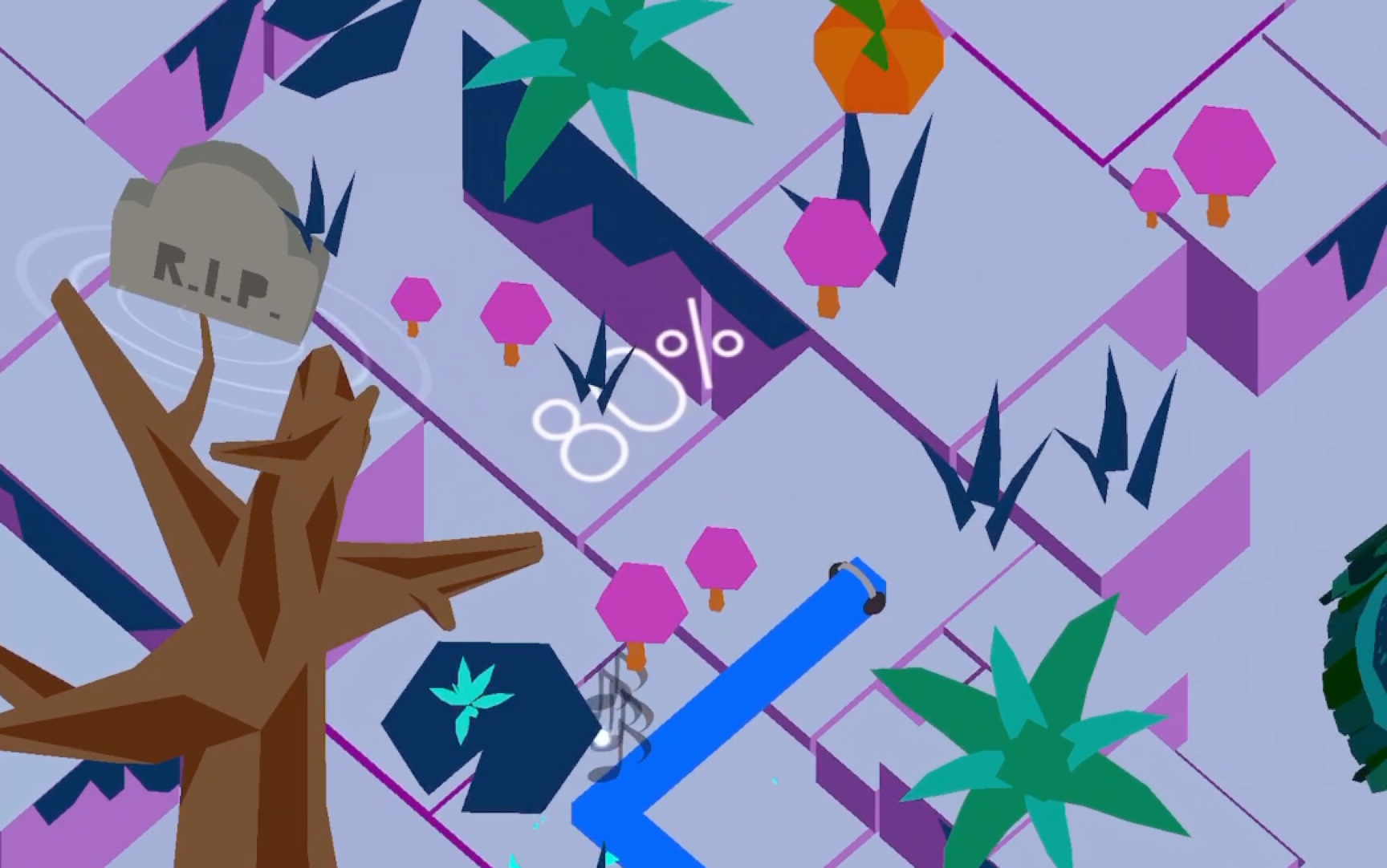 【跳舞的线】万圣节魔方 完美通关