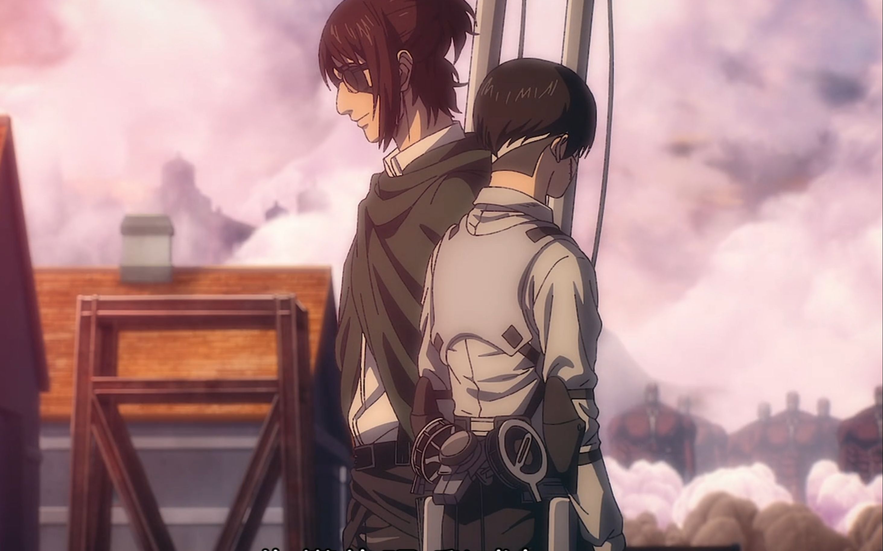 【进击的巨人最终季前篇】韩吉赴死片段,燃爆全场