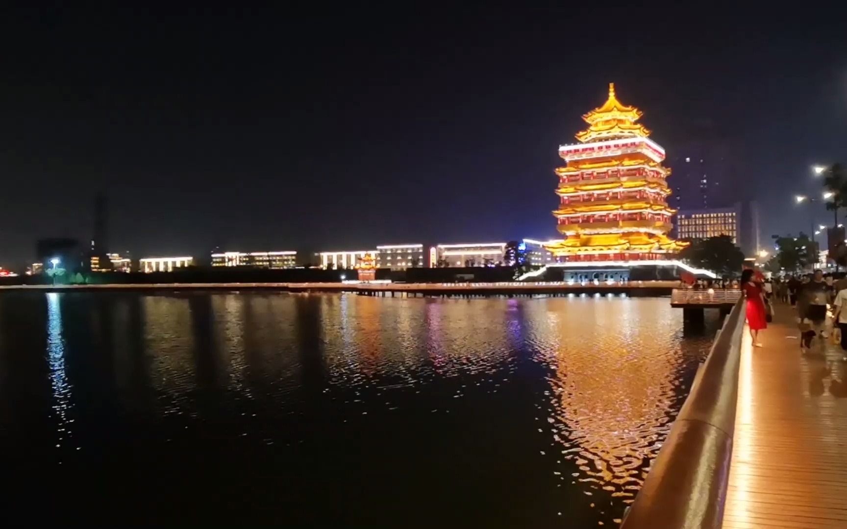 清徐夜景图片