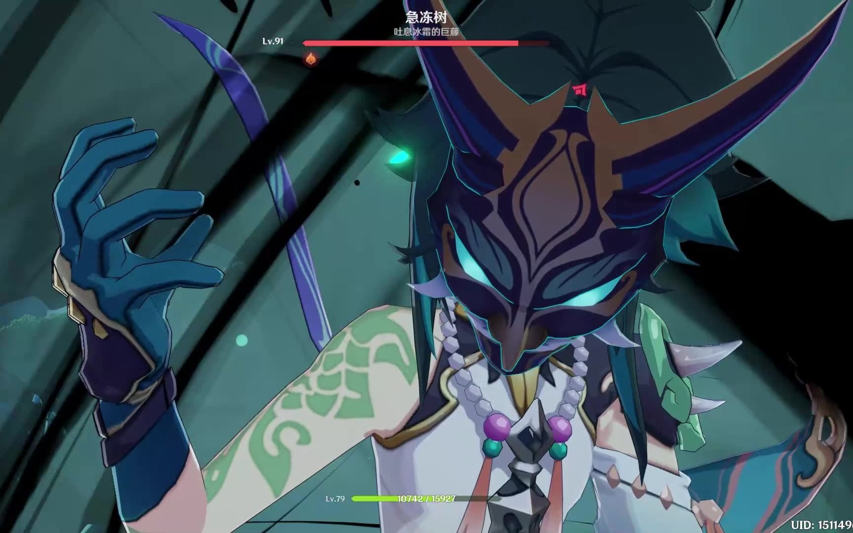 原神 魈 天空枪无限大 裸砸急冻树_哔哩哔哩 (゜-゜)つロ 干杯~-bili