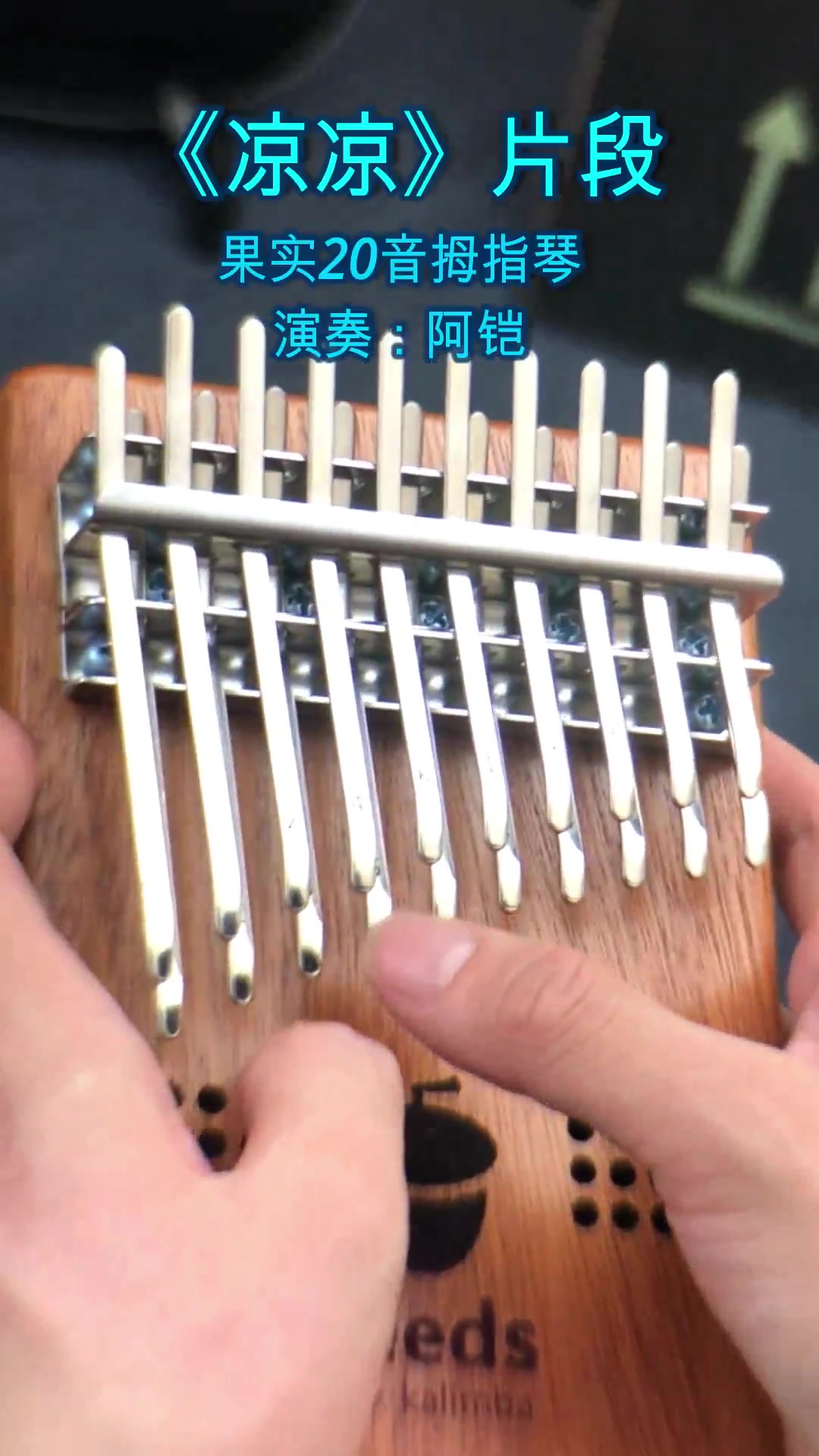 拇指琴-27.《凉凉》乐器:20音拇指琴,演奏:阿铠