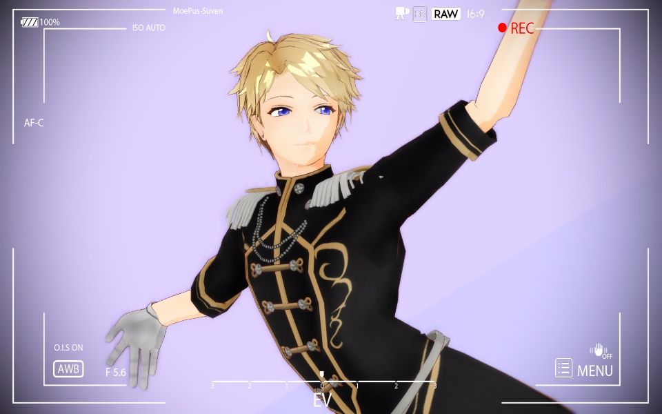 【mmd偶像梦幻祭】蜜月un99deux99trois【鸣上岚】_哔哩哔哩_bili