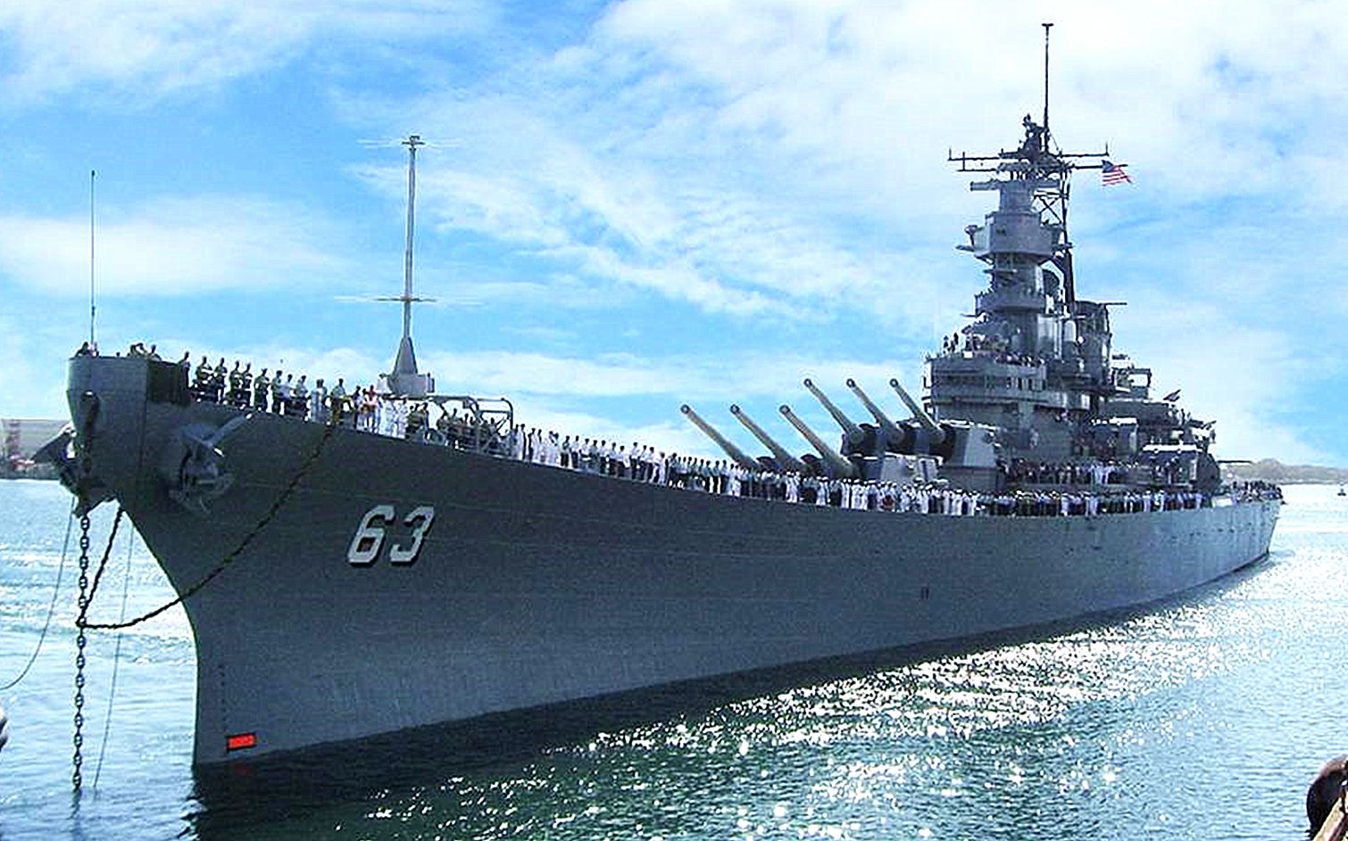 【现代战舰】密苏里号战列舰 人机精选(4k)