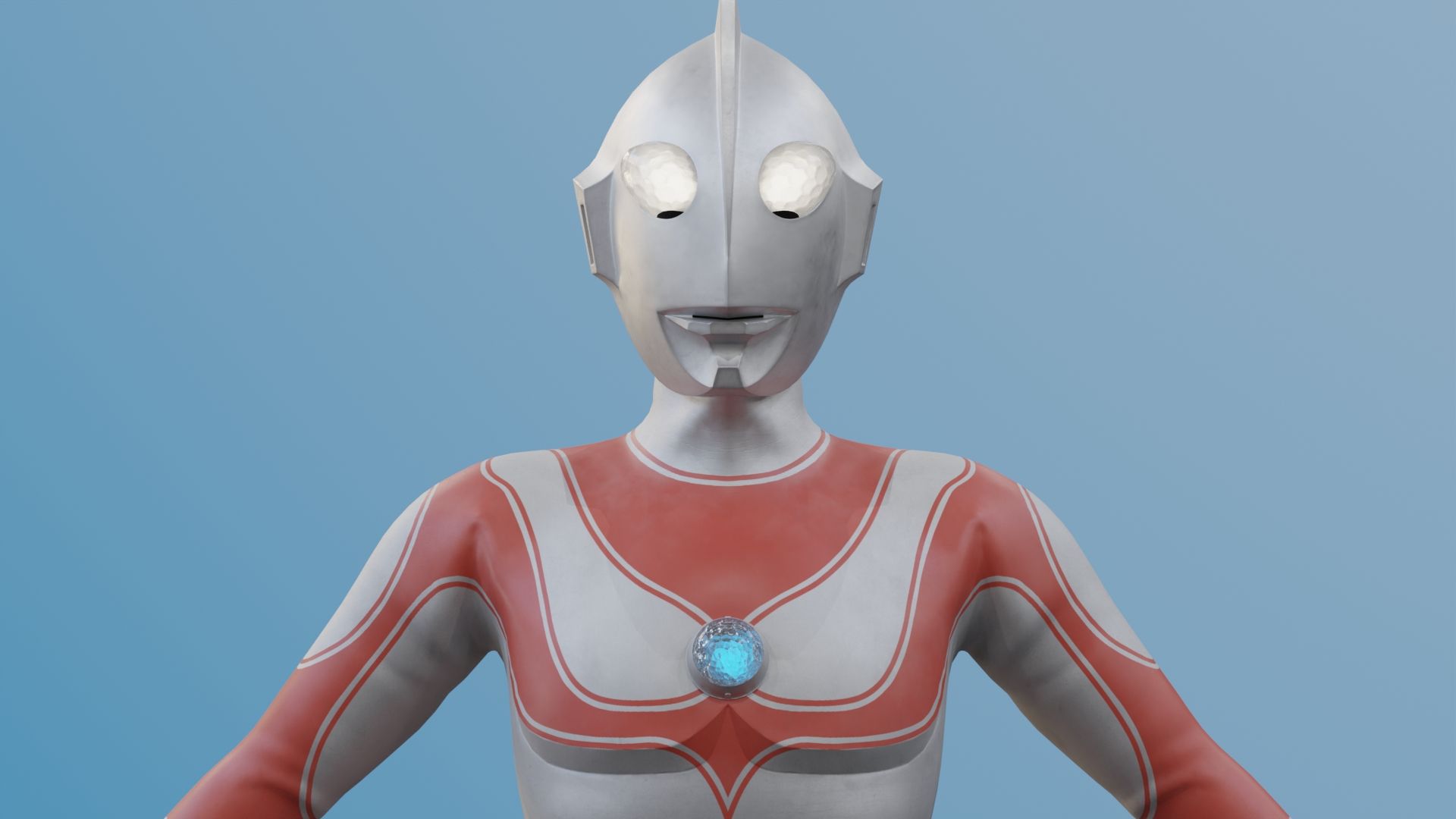 杰克奥特曼3d模型 私稿展示