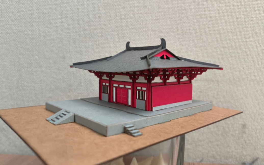 南禅寺纸模型!