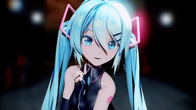 MMD】ラビットホール Sour式初音ミク【4K】_哔哩哔哩_bilibili