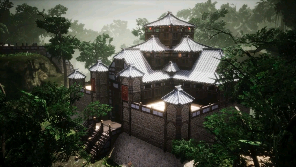 [图]流放者柯南:建造中式城堡-Conan Exiles