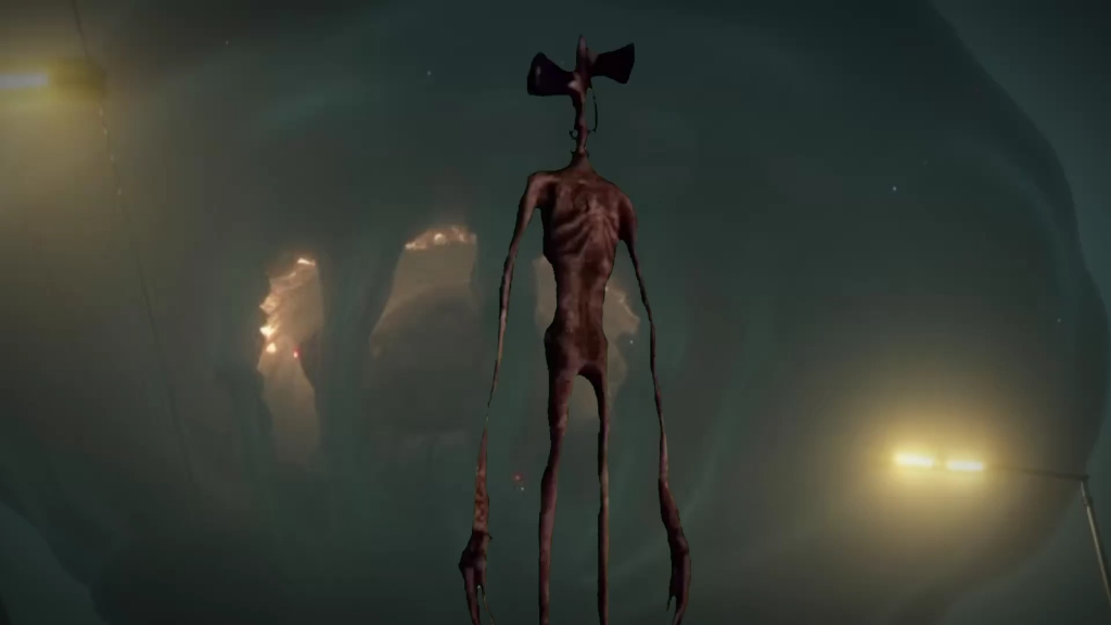 一个警笛头的走秀