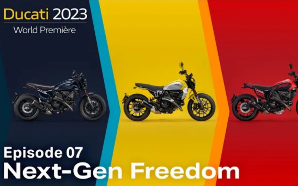 2023 杜卡迪自游 scrambler 800 icon/full throttle/nightshift