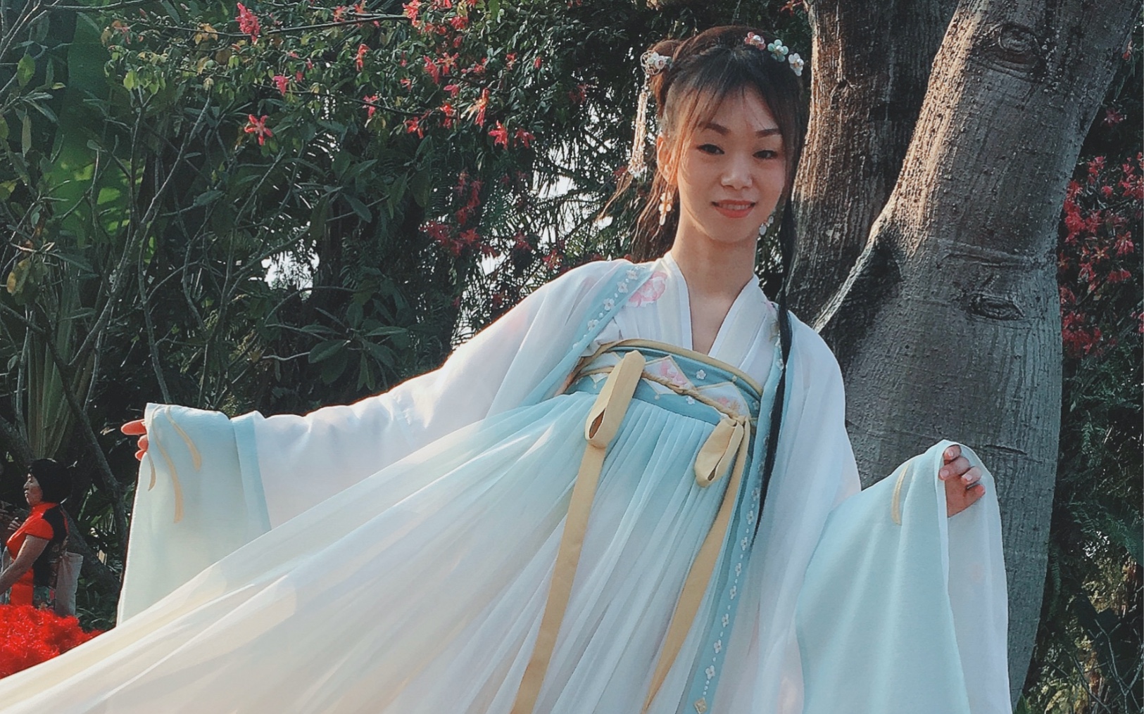 汉服 十三余 【婴宁】上身视频