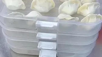 家用饺子盒层层装保鲜又能装