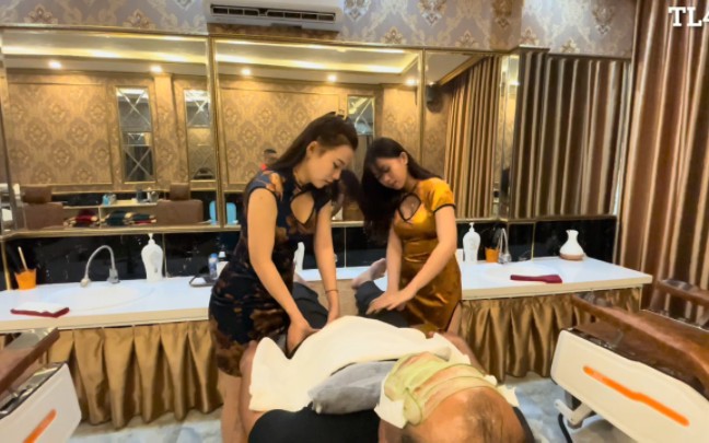 越南双人四手助眠推拿按摩