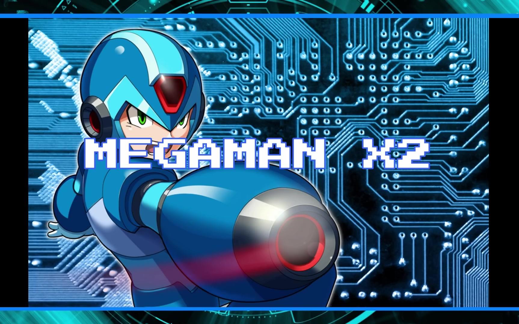 洛克人x全手炮演示